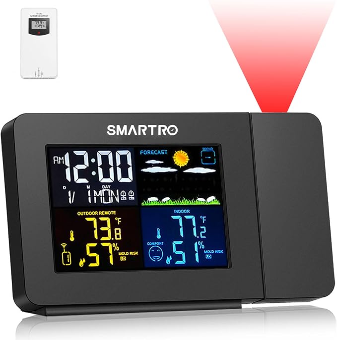 SMARTRO SC91 Projection Alarm Clock by SMARTRO