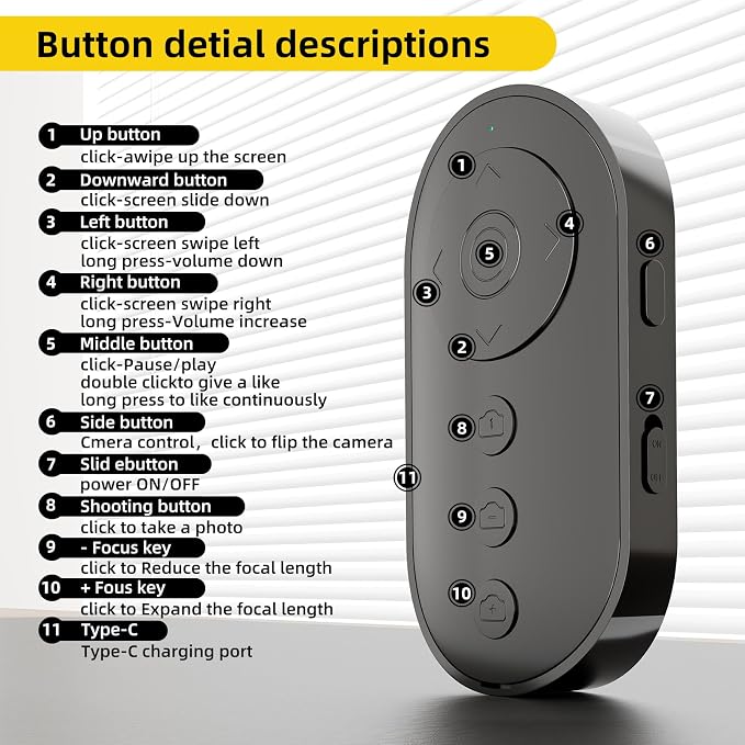 Bluetooth Camera Remote Shutter - Image 8