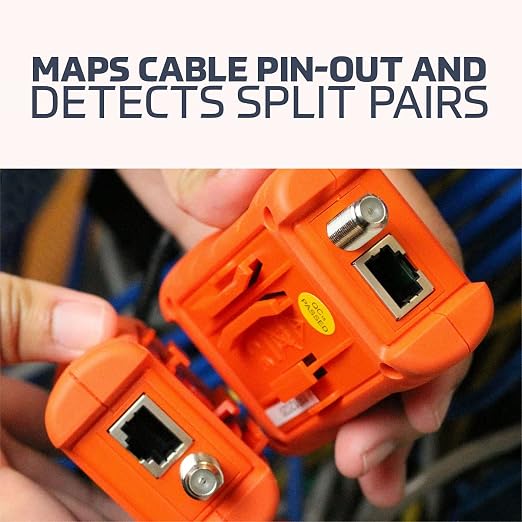 TEMPO Communications PA1594 Network Cable Tester | LAN & AV Cable Continuity - Image 6