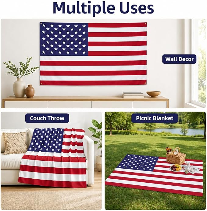 Flag Cape, Wearable Flag Costume, Be Suitable - Image 4