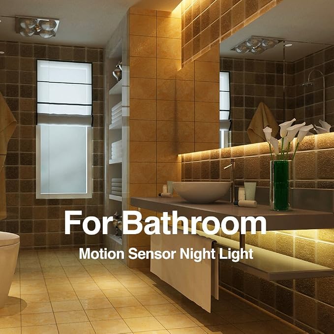 Vansky Motion Activated Bed Light, Flexible LED Strip Motion Sensor Night Light - Image 5