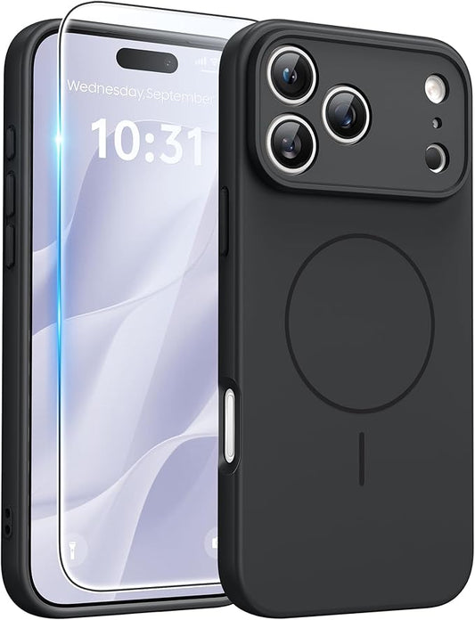 FNTCASE for iPhone 17 Pro Case: Integrated Silicone Phone Cases by FNTCASE