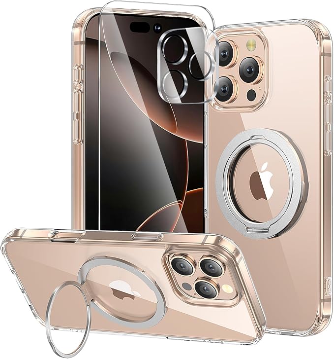 toushion 3 in 1 for iPhone 16 Pro Case Clear by Unknown
