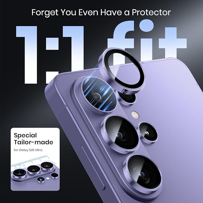 Hoerrye for Samsung Galaxy S26 Ultra Camera Lens Protector - Image 4