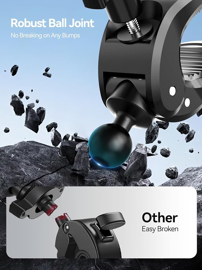 MAGJIEYX Double Clamp Mount, 360°Magic Arm - Image 6