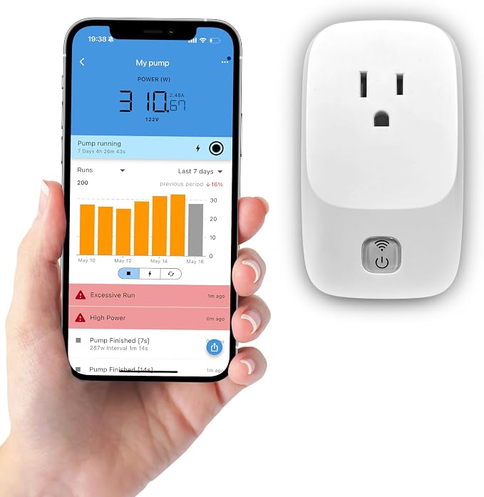 WiFi Sump Pump Monitor & Protector by Unknown
