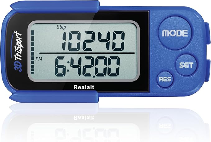 Realalt 3DTriSport 3D Walking Pedometer by Realalt
