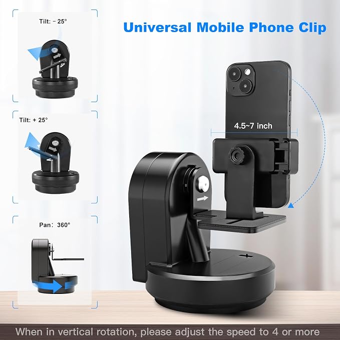 Soonpho M2 Motorized Rotating Panoramic Tripod Head - Image 4