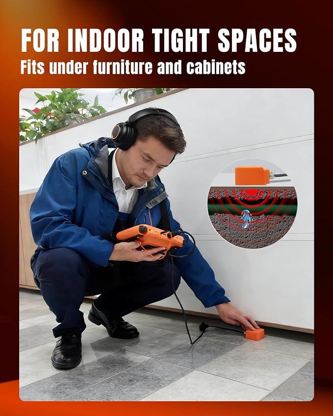 Wall Leak Detector, 0.5m Depth Underground Water Leak Detector - Image 2