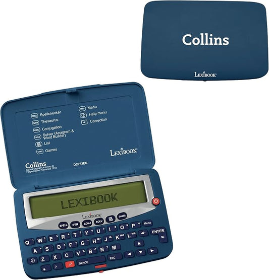 Lexibook DC753EN Electronic Pocket Spellchecker, Conjugation, Anagram Solver by Lexibook