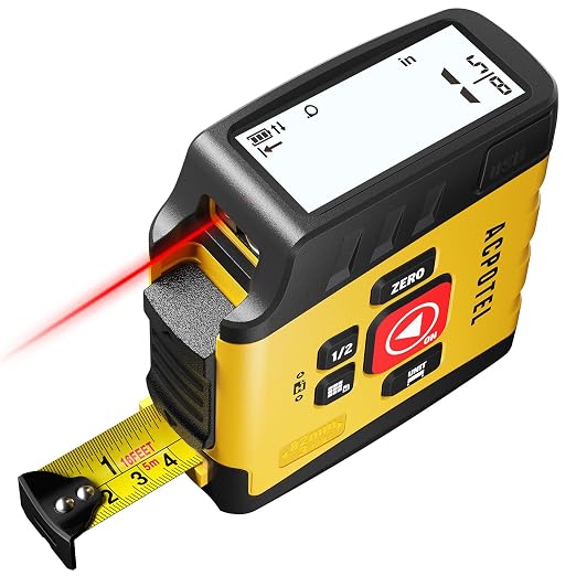 3-in-1 Digital Tape Measure by ACPOTELBRAND