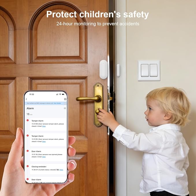 PGST 2026 Home Alarm System, 120dB Alarm System - Image 2