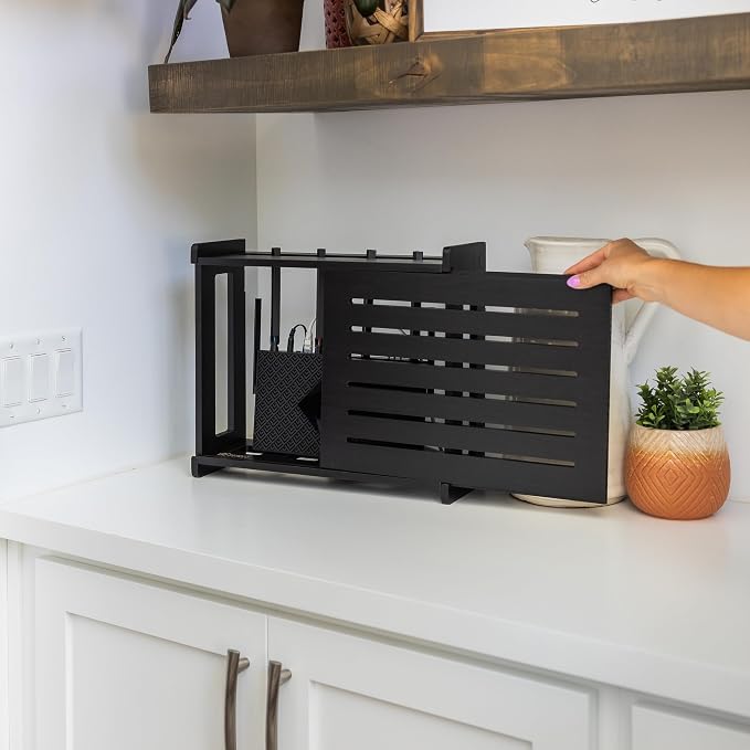 Wooden WiFi Router Storage Box - Image 7