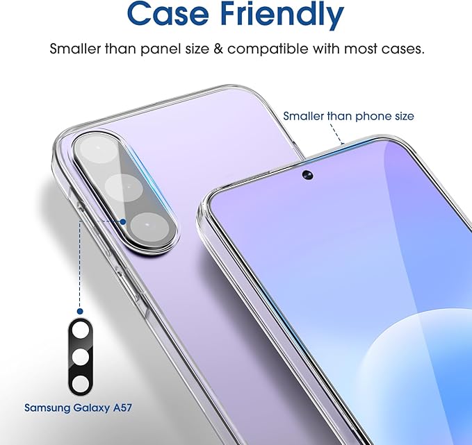 amFilm Auto-Alignment OneTouch for Samsung Galaxy A57 5G 6.7" Screen Protector - Image 5