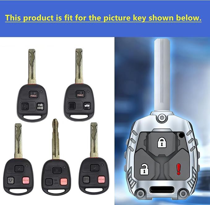 Keyless Entry Systems for Lexus Key Fob Cover Fits for Toyota FJ Cruiser Toyota - Image 2