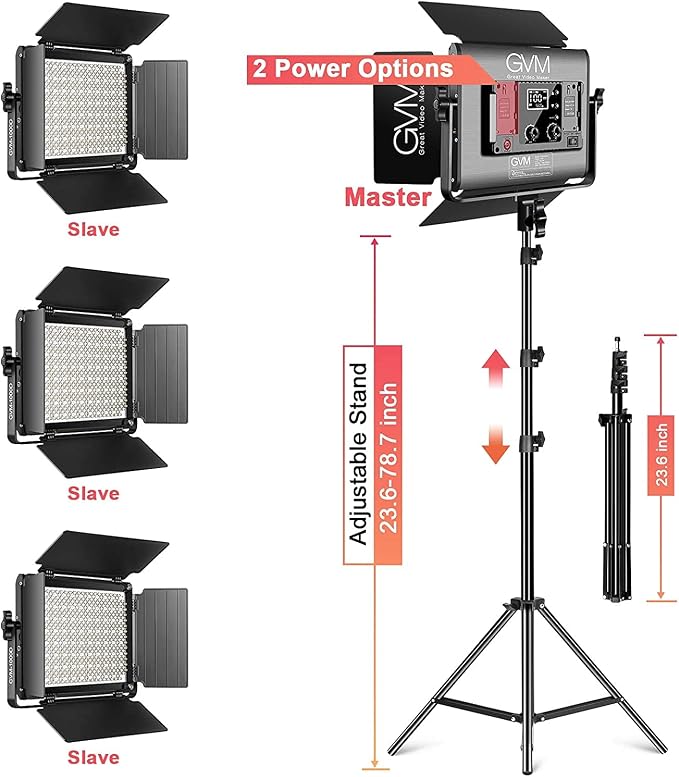 GVM RGB LED Video Light, Photography Lighting - Image 6