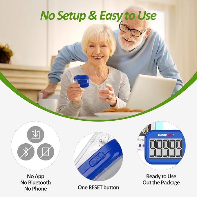 3D Pedometer for Walking, Simple Step Counter for Walking - Image 3