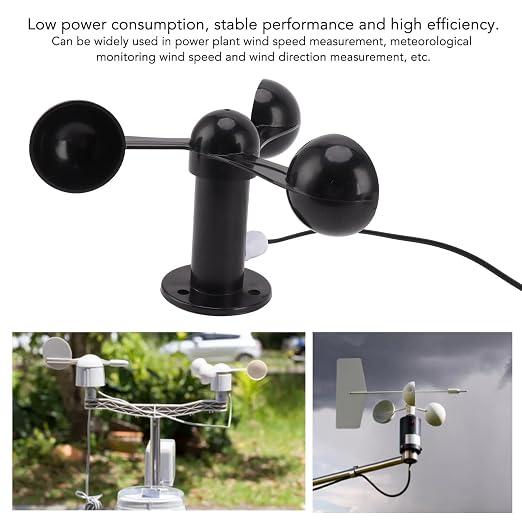 Anemometer Sensor Wind Speeds Cup, Wind Speed Sensor - Image 6