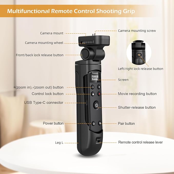 for Fujifilm Tripod Wireless Shooting Grip - Image 8