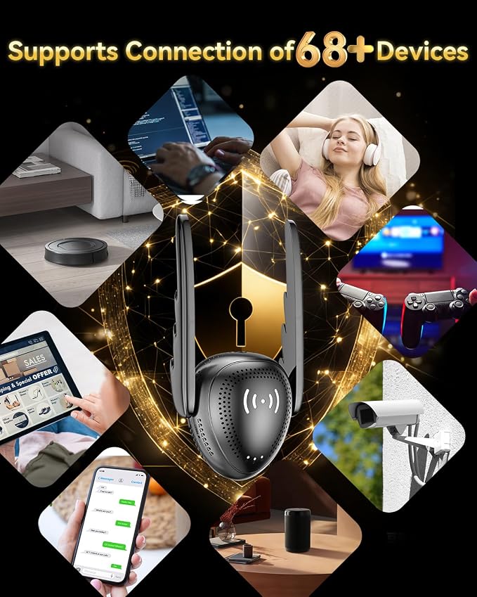2026 Upgraded WiFi Extender for Home, High-Speed Wireless Internet Repeater - Image 8