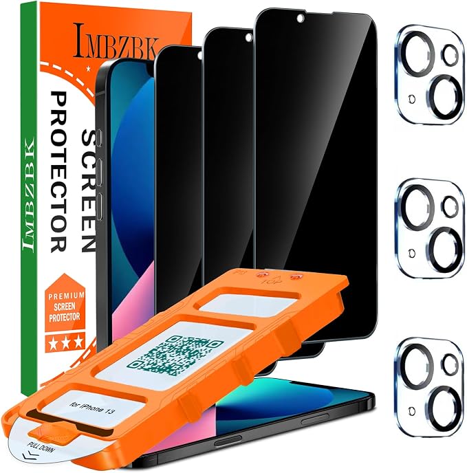 IMBZBK 3 Pack Privacy Screen Protector by IMBZBK