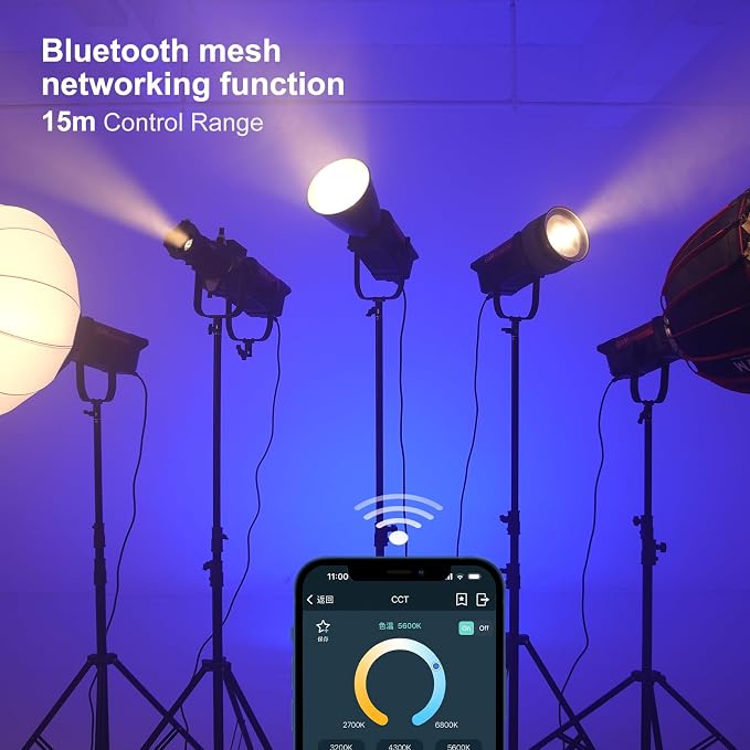 GVM 300W Bi-Color LED Video Light - Image 7