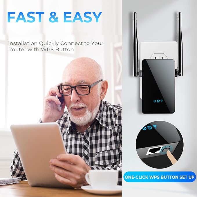 2026 WiFi Extender Signal Booster, New Gen Internet Booster - Image 4