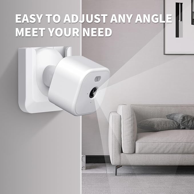 Blink Mini 2 Camera Adhesive Wall Mount Bracket, Strong Adhesive Durable Camera - Image 6