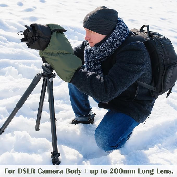 Copkim Professional Camera Rain Cover Thickened Waterproof Cold Proof Warm - Image 6