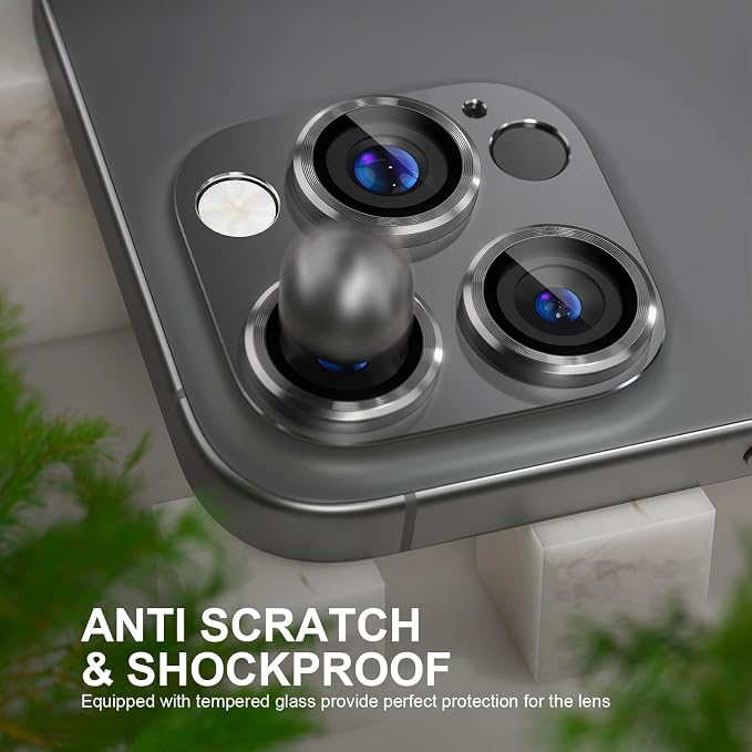 Choiche Compatible for iPhone 16 Pro/iPhone 16 Pro Max Camera Lens Protector - Image 3