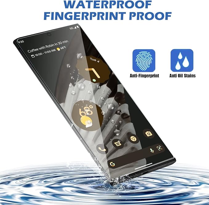 for Google Pixel 7 Pro Screen Protector, 9H Tempered Glass, Ultrasonic - Image 6