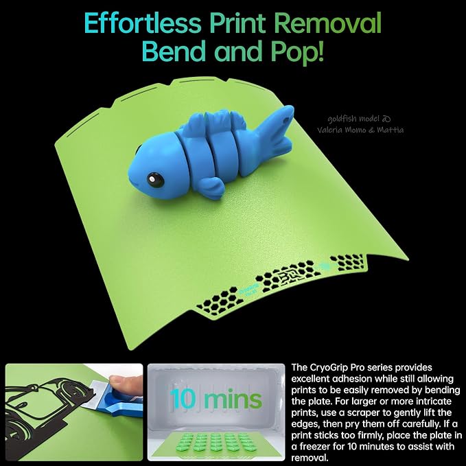 BIQU CryoGrip Pro Glacier Green Compatible - Image 5