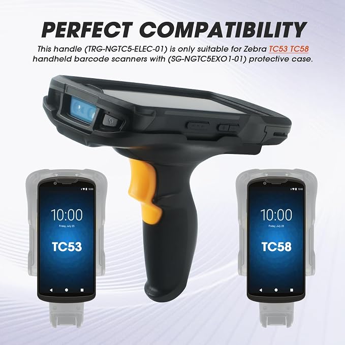 TC53 Trigger Handle for Zebra TC53 TC58 Handheld Barcode Scanner Mobile Computer - Image 2