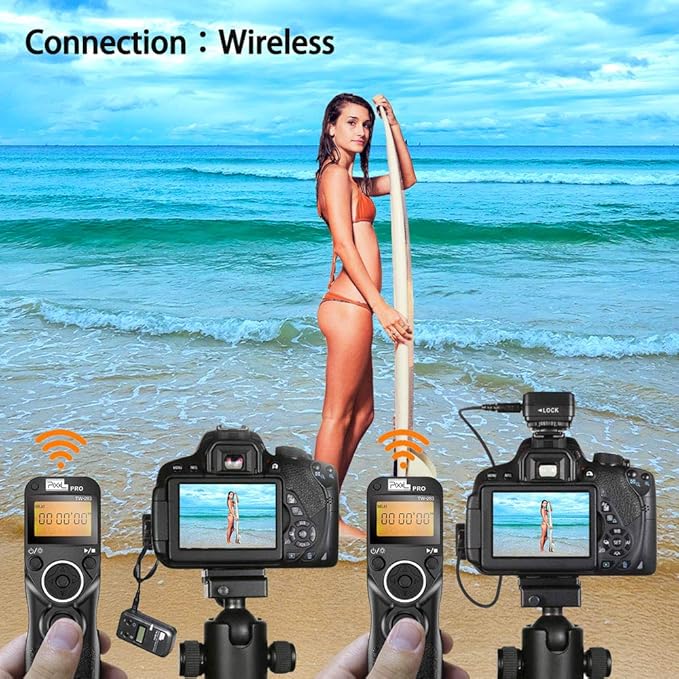 Wireless Remote Commander Shutter Release Cable Timer Pixel TW-283 S2 Wired - Image 7