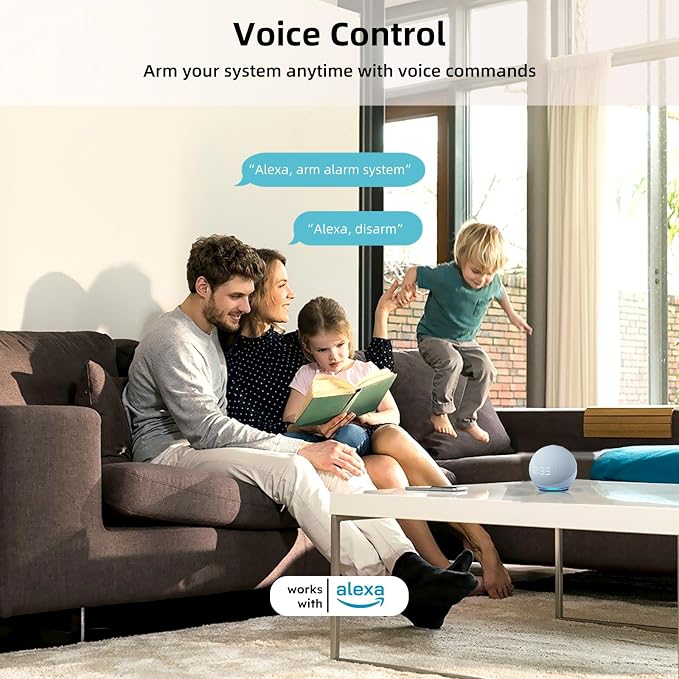 Wireless Alarm System 9 Piece Kit, WiFi Alarm System - Image 6
