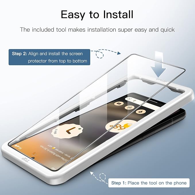 JETech Screen Protector for Google Pixel 6a 6.1-Inch - Image 4