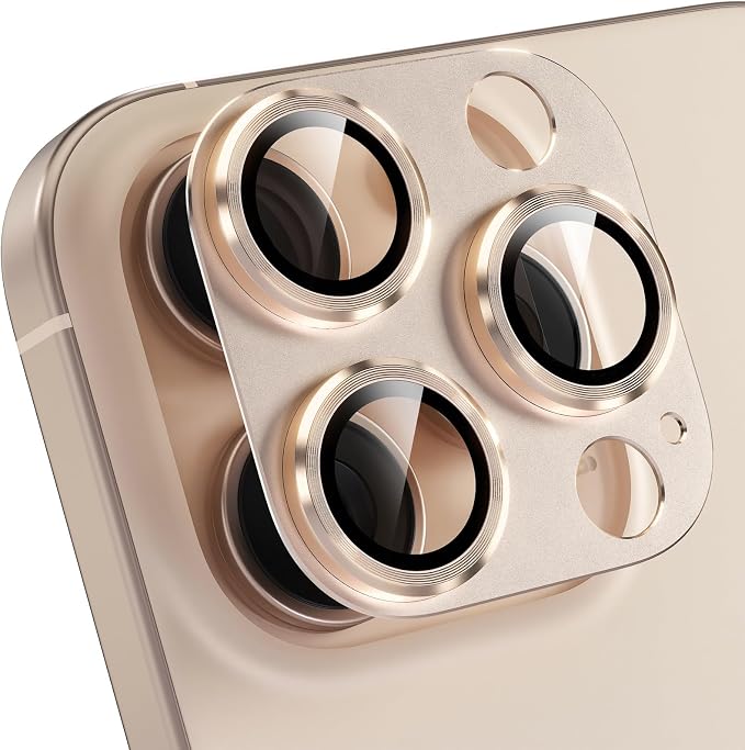 Choiche Compatible for iPhone 16 Pro/iPhone 16 Pro Max Camera Lens Protector by Choiche