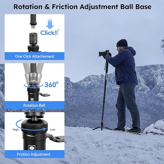 SIRUI Tripod Base with Pedal for SVM Series - Image 4