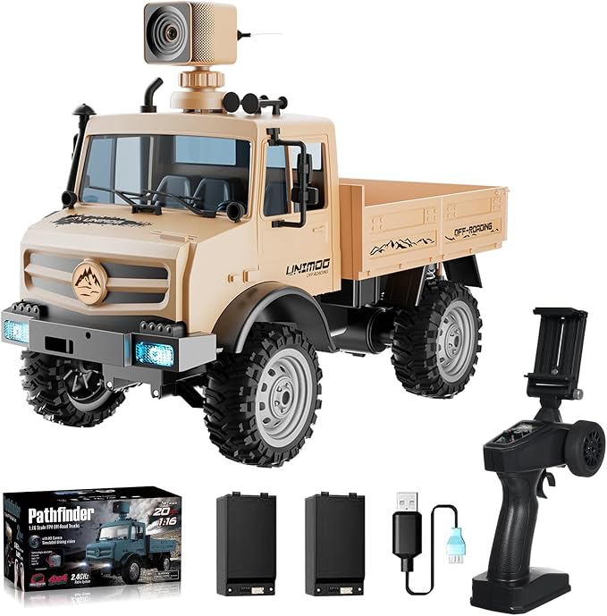 1:16 Scale Remote Control Trucks, 2.4GHz RC Car by Hylukon