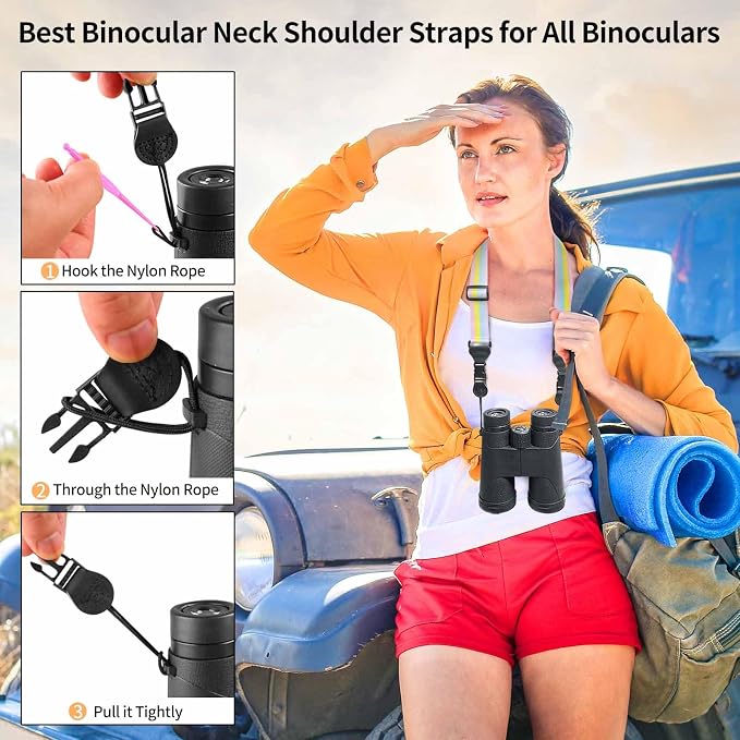 FIEIL 5 Pack Adjustable Shoulder Strap, Nylon Camera Strap, Comfortable Neck - Image 4