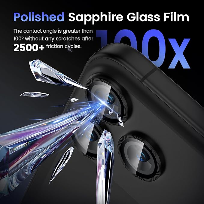 Tensea for iPhone 17 Pro Camera Lens Protector, Metal Aluminum Alloy Tempered - Image 6