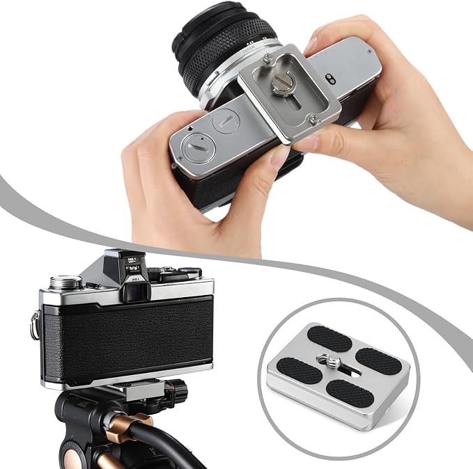 Frienda 2 Pieces Metal Quick Release Plate - Image 5