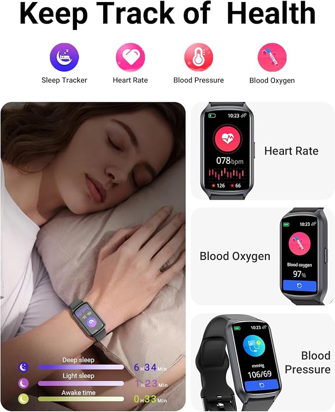 Amzhero Health Fitness Tracker - Image 4