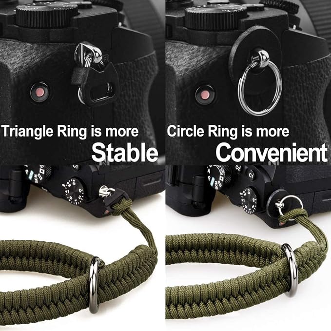 AQAREA Wrist Strap for DSLR/Mirrorless Camera, Quick Release Hand Strap - Image 9