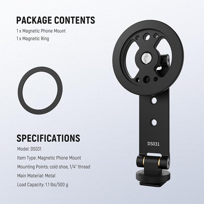 NEEWER Magnetic Phone Tripod Mount - Image 8