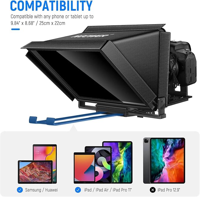NEEWER X12 14 inch Aluminum Alloy Teleprompter - Image 9