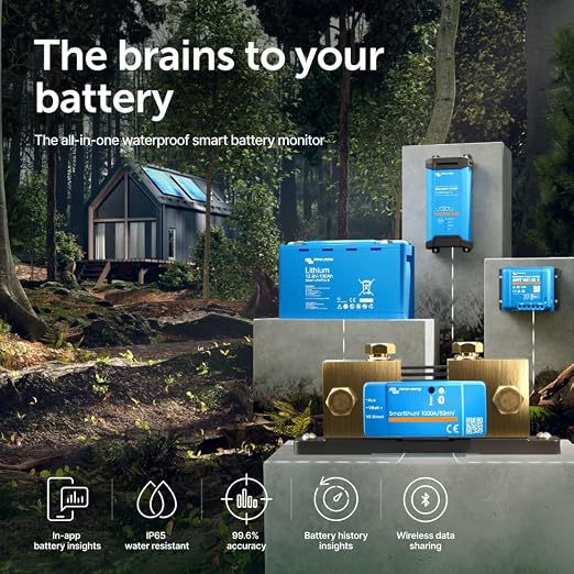 Victron Energy SmartShunt IP65 Battery Monitor- Victron Smart Shunt - Image 2