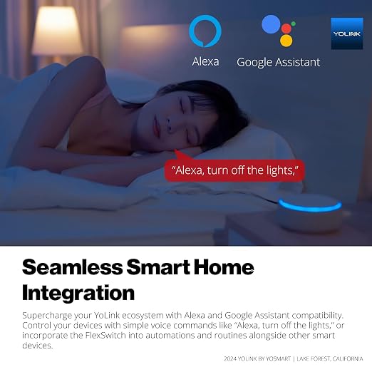 YoLink FlexSwitch, Single Pole Switch, Long-Lasting Battery Powered Smart Light - Image 8