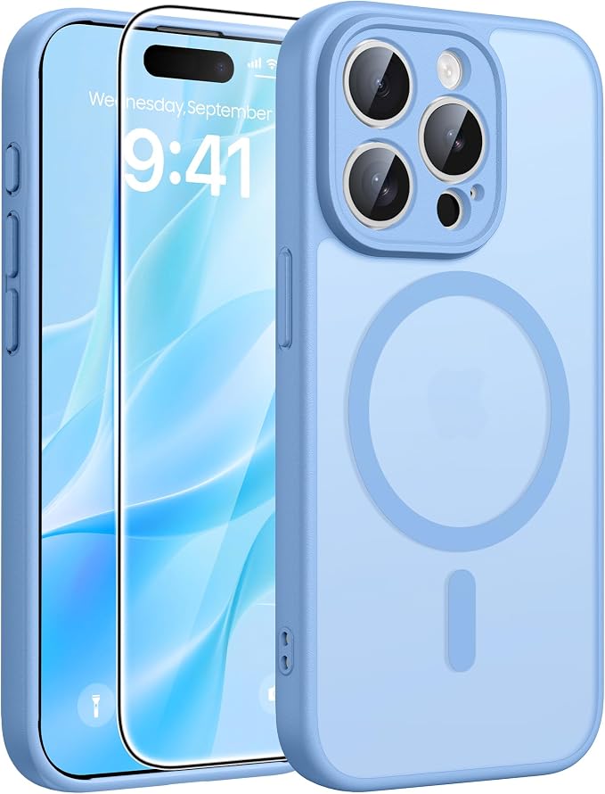 FNTCASE for iPhone 15 Pro Case: Translucent Matte Cases by FNTCASE