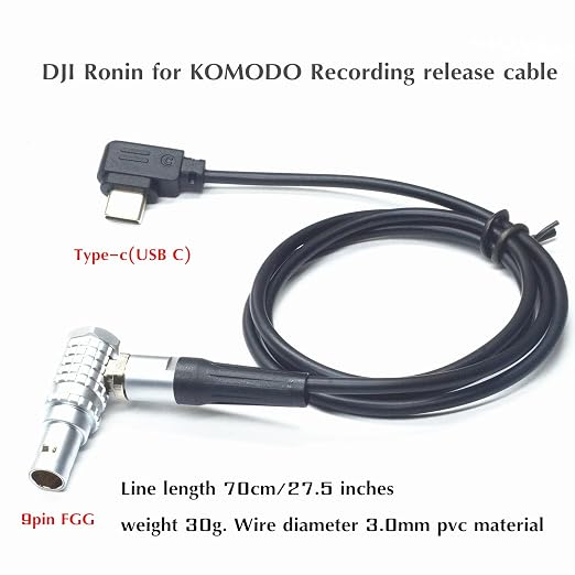 for DJI cable video cable to Komodo X /V-RAPTOR 9pin EXT Release wire - Image 6